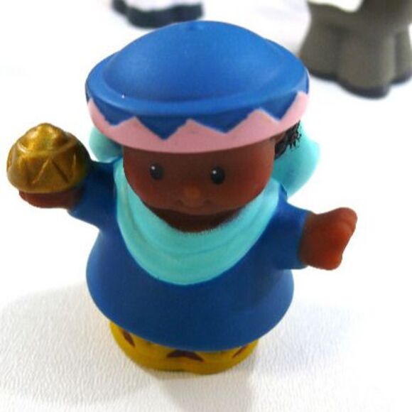 Little People Nativity set manger baby jesus birth mary joseph kings christmas - Picture 7 of 10